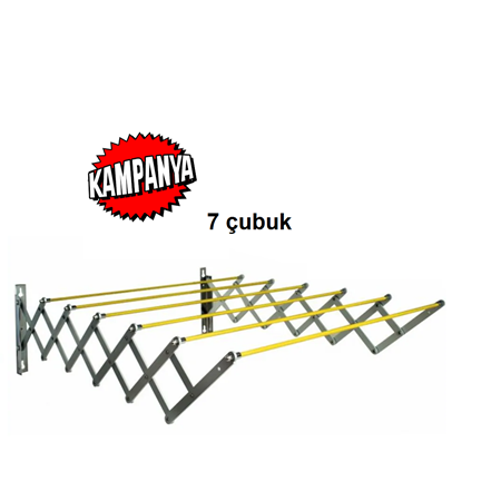 MAXAS Çamaşırlık  Akordiyon Katlanır Çamaşır Askılığı