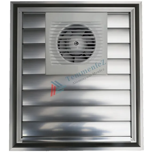 FANLI MENFEZ 40X40 ALÜMİNYUM PARLAK KROM MENFEZ