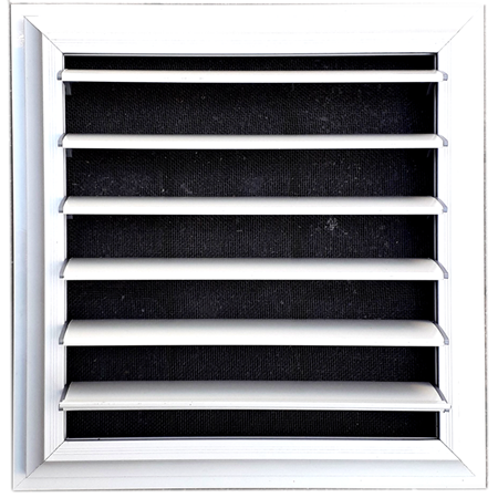 Temmenfez Piramit Yüzeysel Alüminyum Beyaz Menfez