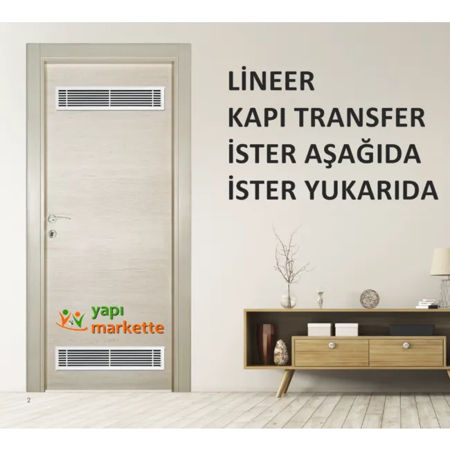 Temmenfez Alüminyum Lineer Kapı Transfer