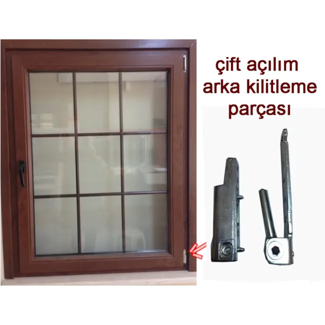 Pimapen Fıratpen PVC Pencere Çift Açılım Alt Menteşe Parçası
