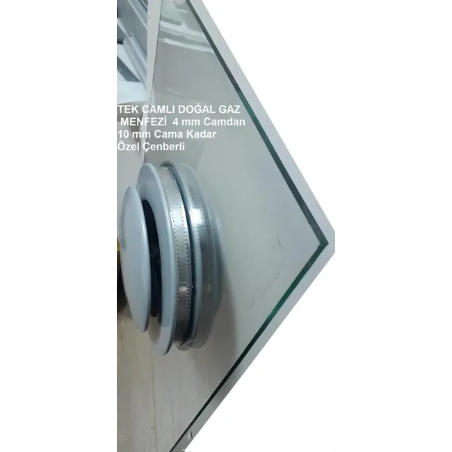 Temmenfez Doğalgaz Menfezi  Tek Camlı Pencere renk 7004