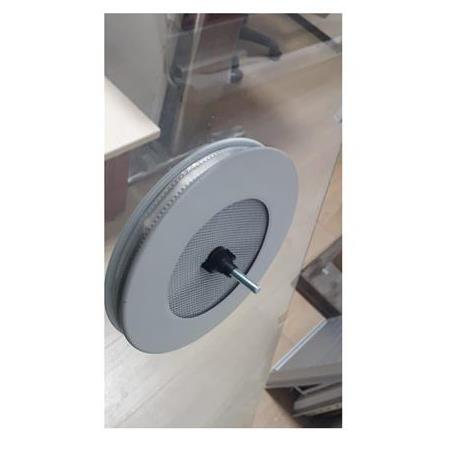 Temmenfez Doğalgaz Menfezi Tek Camlı Pencere Özel imalat Geçme Alüminyum Çemberli RENK ANTRASİT GRİ